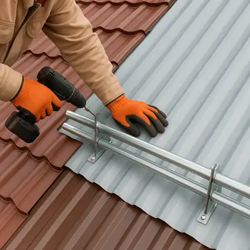 Инструкция по монтажу трубчатого снегозадержателя